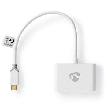 Se USB-C 3.1 til 2x USB-A adapter kabel - 1000 Mbps - Hvid ❤ Stort online udvalg i Nedis ❤ Hurtig levering: 1 - 2 Hverdage samt billig fragt - Varenummer: CPD-NE55CCBP65960WT02 og barcode / Ean: på lager - Udsalg på pc / mac tilbehør Spar op til 61% - Over 434 design brands på udsalg