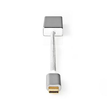 Se USB 3.2 - USB-C til DisplayPort adapter - 4K / 60 Hz - Sølv - 0.20 m ❤ Kæmpe udvalg i Nedis ❤ Hurtig levering: 1 - 2 Hverdage samt billig fragt - Varenummer: CPD-NE55CCTB64450AL02 og barcode / Ean: &