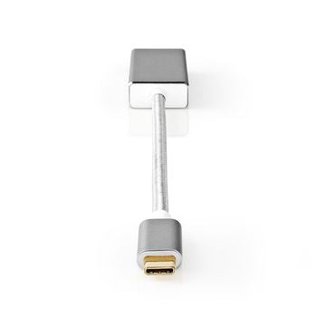 Se USB 3.2 - USB-C til Mini DisplayPort (hun) adapter - 4K / 60 Hz - Sølv - 0.20 m ❤ Kæmpe udvalg i Nedis ❤ Hurtig levering: 1 - 2 Hverdage samt billig fragt - Varenummer: CPD-NE55CCTB64550AL02 og barcode / Ean: &