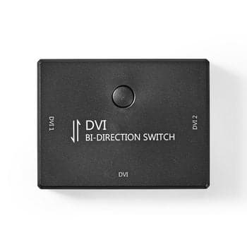 Se DVI Switch - 1080p/60 Hz - 2 vejs - Sort ❤ Kæmpe udvalg i Nedis ❤ Hurtig levering: 1 - 2 Hverdage samt billig fragt - Varenummer: CPD-NE55CSWI3202BK og barcode / Ean: '5412810315604 på lager - Udsalg på Kabler & Adaptere/Billedkabler/DVI kabler/DVI Switch Spar op til 62% - Over 454 kendte mærker på udsalg