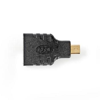 Se HDMI til Micro HDMI adapter - Sort ❤ Kæmpe udvalg i Nedis ❤ Hurtig levering: 1 - 2 Hverdage samt billig fragt - Varenummer: CPD-NE55CVGB34907BK og barcode / Ean: '5412810289967 på lager - Udsalg på Kabler & Adaptere/Billedkabler/HDMI kabler/HDMI adapter Spar op til 66% - Over 434 design mærker på udsalg