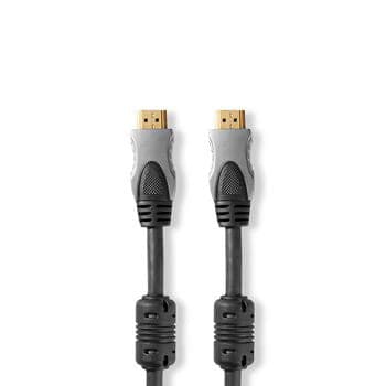 Se High Speed HDMI kabel med Ethernet - HDR 4K/30Hz - 15 m ❤ Kæmpe udvalg i Nedis ❤ Hurtig levering: 1 - 2 Hverdage samt billig fragt - Varenummer: CPD-NE55CVGC34000AT150 og barcode / Ean: '5412810314386 på lager - Udsalg på Kabler & Adaptere/Billedkabler/HDMI kabler/HDMI kabler Spar op til 59% - Over 454 design brands på udsalg