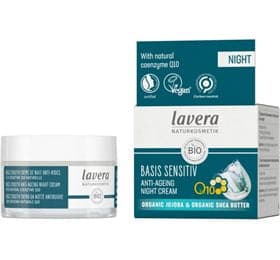 Stort online udvalg i Lavera Night Cream Q10 Basis Sensitiv - 50 ml. ❤ Lavera ❤ Hurtig levering: 1 - 2 Hverdage og gratis fragt v/køb over 295 kr. GLS til pakkeshop ❤ Varenummer: HG-21872 og barcode / Ean: 4021457638352 på lager - Kæmpe udvalg i Personlig pleje - Over 454 kendte mærker på udsalg
