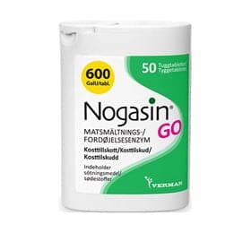 Stort online udvalg i BioSym Nogasin GO 50 tab. ❤ Biosym ❤ Hurtig levering: 1 - 2 Hverdage og gratis fragt v/køb over 295 kr. GLS til pakkeshop ❤ Varenummer: HG-50160 og barcode / Ean: 6417927101170 på lager - Kæmpe udvalg i Sundhed - Over 350 kendte brands på udsalg