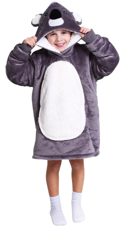 Se Noxxiez Cuddle Hoodiez - Koala,  Small (3-6 år) ✔ Kæmpe udvalg i  Noxxiez ✔ Hurtig levering: 1 - 2 Hverdage samt billig fragt - Varenummer: MMA-227003 og barcode / Ean: '8718274254617 på lager - Udsalg på Plaider / Ponchoer Spar op til 59% - Over 857 kendte brands på udsalg