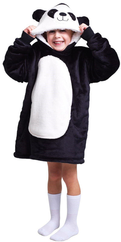 Se Noxxiez Cuddle Hoodiez - Panda,  Small (3-6 år) ✔ Kæmpe udvalg i  Noxxiez ✔ Hurtig levering: 1 - 2 Hverdage samt billig fragt - Varenummer: MMA-227005 og barcode / Ean: '8718274254631 på lager - Udsalg på Plaider / Ponchoer Spar op til 57% - Over 857 kendte brands på udsalg