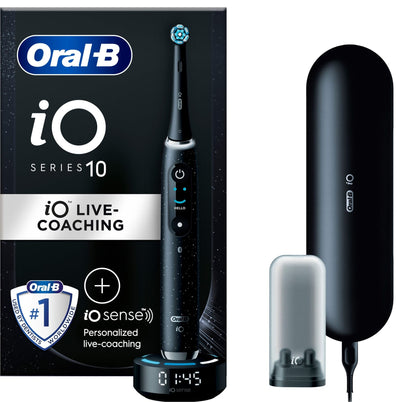 Se Oral-B iO 10 elektrisk tandbørste 435648 (sort) ❤ Stort online udvalg i Oral-B ❤ Hurtig levering: 1 - 2 Hverdage samt billig fragt ❤ Varenummer: ELG-492872 og barcode / Ean: 4210201435648 på lager - Udsalg på Elektrisk tandbørste - Over 424 kendte brands på udsalg