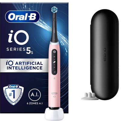 Se Oral-B iO 5s elektrisk tandbørste 414940 (blush pink) ❤ Stort online udvalg i Oral-B ❤ Hurtig levering: 1 - 2 Hverdage samt billig fragt ❤ Varenummer: ELG-492892 og barcode / Ean: 4210201414940 på lager - Udsalg på Elektrisk tandbørste - Over 424 kendte brands på udsalg