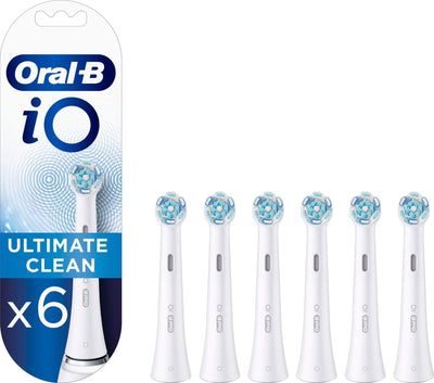 Se Oral-B iO Ultimate Clean tandbørstehoveder 417880 6 stk. (hvid) ❤ Stort online udvalg i Oral-B ❤ Hurtig levering: 1 - 2 Hverdage samt billig fragt ❤ Varenummer: ELG-492907 og barcode / Ean: 4210201417828 på lager - Udsalg på Tandbørstehoveder - Over 424 kendte brands på udsalg