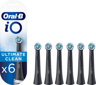 Se Oral-B iO Ultimate Clean tandbørstehoveder 417880 6 stk. (sort) ❤ Stort online udvalg i Oral-B ❤ Hurtig levering: 1 - 2 Hverdage samt billig fragt ❤ Varenummer: ELG-492898 og barcode / Ean: 4210201417880 på lager - Udsalg på Tandbørstehoveder - Over 424 kendte brands på udsalg