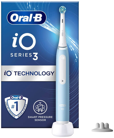 Se Oral-B iO3 eltandbørste 730843 (isblå) ❤ Stort online udvalg i Oral-B ❤ Hurtig levering: 1 - 2 Hverdage samt billig fragt ❤ Varenummer: ELG-638328 og barcode / Ean: 8006540730935 på lager - Udsalg på Elektrisk tandbørste - Over 454 design brands på udsalg