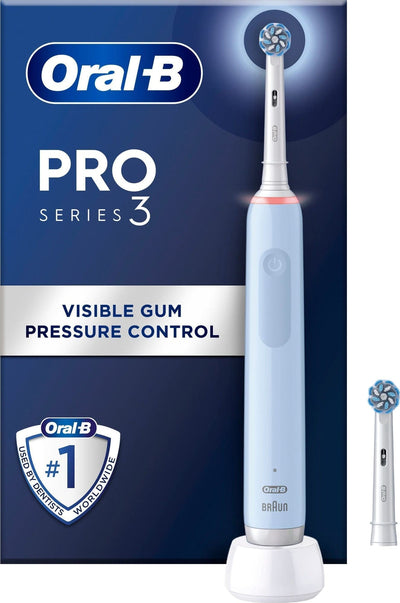 Se Oral-B Pro 3 elektrisk tandbørste (blå) ❤ Kæmpe udvalg i Oral-B ❤ Hurtig levering: 1 - 2 Hverdage samt billig fragt - Varenummer: ELG-638330 og barcode / Ean: '8006540759813 på lager - tilbud på Elektrisk tandbørste Spar op til 64% - Over 360 design mærker på tilbud