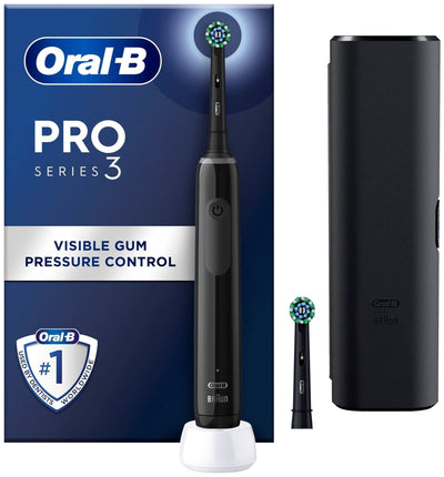 Se Oral-B Pro 3 elektriske tandbørste 759912 (sort) ❤ Stort online udvalg i Oral-B ❤ Hurtig levering: 1 - 2 Hverdage samt billig fragt ❤ Varenummer: ELG-639317 og barcode / Ean: 8006540759912 på lager - Udsalg på Elektrisk tandbørste - Over 454 design brands på udsalg