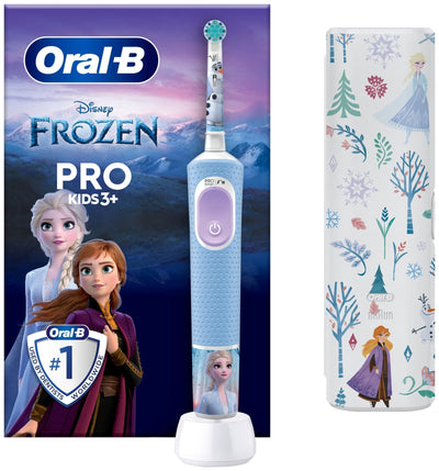 Se Oral-B Vitality Pro Kids Frozen eltandbørste til børn 773178 ❤ Stort online udvalg i Oral-B ❤ Hurtig levering: 1 - 2 Hverdage samt billig fragt ❤ Varenummer: ELG-638350 og barcode / Ean: 8006540773178 på lager - Udsalg på Elektrisk tandbørste - Over 454 design brands på udsalg