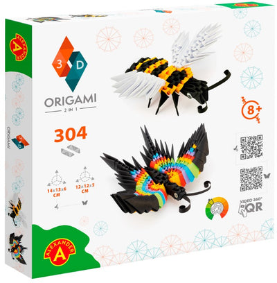 Se Origami 3D 2-i-1 pakke - Bi og sommerfugl ✔ Kæmpe udvalg i Alexander ✔ Hurtig levering: 1 - 2 Hverdage samt billig fragt - Varenummer: MMA-2182566 og barcode / Ean: '5906018025668 på lager - Udsalg på 3D Origami Spar op til 65% - Over 424 kendte brands på udsalg