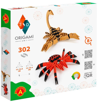 Se Origami 3D 2-i-1 pakke - Edderkop og Skorpion ✔ Kæmpe udvalg i Alexander ✔ Hurtig levering: 1 - 2 Hverdage samt billig fragt - Varenummer: MMA-2182565 og barcode / Ean: '590618025651 på lager - Udsalg på 3D Origami Spar op til 62% - Over 424 kendte brands på udsalg