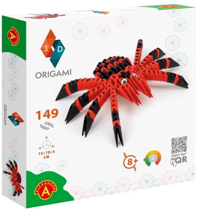 Se Origami 3D - EDDERKOP ❤ Stort online udvalg i Alexander ❤ Hurtig levering: 1 - 2 Hverdage samt billig fragt ❤ Varenummer: MMA-2182348 og barcode / Ean: &