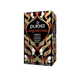 Stort online udvalg i Pukka Original Chai te Ø sort te, kanel & kardemomme 20 br. ❤ Pukka ❤ Hurtig levering: 1 - 2 Hverdage og gratis fragt v/køb over 295 kr. GLS til pakkeshop ❤ Varenummer: HG-11882 og barcode / Ean: på lager - Kæmpe udvalg i Mad & drikke - Over 434 design brands på udsalg