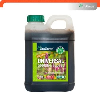 Se Universal Gødning NPK 3-0-6 1 Liter ❤ Stort online udvalg i GroGreen ❤ Hurtig levering: 1 - 2 Hverdage samt billig fragt - Varenummer: PTT-85502 og barcode / Ean: på lager - Udsalg på Gødninger > All-Round have Spar op til 52% - Over 857 kendte brands på udsalg