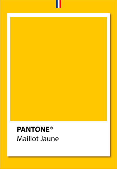 Se Pantone Maillot Jaune af Plakatwerket ❤ Stort online udvalg i Plakatwerket ❤ Hurtig levering: 1 - 2 Hverdage samt billig fragt ❤ Varenummer: ILL-16568 og barcode / Ean: på lager - Udsalg på Illux Art shop - Grafisk kunst - Plakatwerket Spar op til 54% - Over 412 kendte brands på udsalg