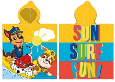Se Paw Patrol Poncho badehåndklæde med hætte - 100 procent bomuld ✔ Kæmpe udvalg i Mmaction ✔ Hurtig levering: 1 - 2 Hverdage samt billig fragt - Varenummer: MMA-2040303 og barcode / Ean: '5904302533233 på lager - Udsalg på Bade Poncho / Håndklæde med hætte Spar op til 65% - Over 454 design mærker på udsalg