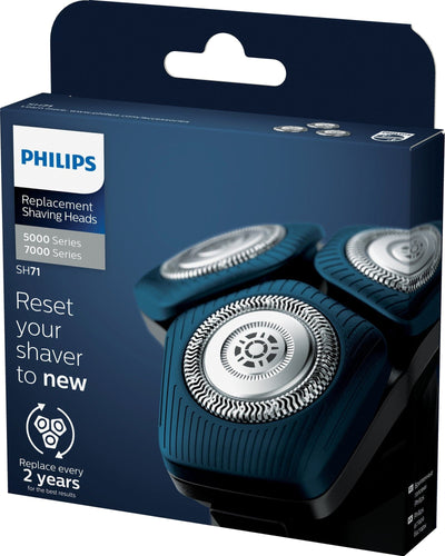Se Philips barberhoved SH7150 ❤ Stort online udvalg i Philips ❤ Hurtig levering: 1 - 2 Hverdage samt billig fragt ❤ Varenummer: ELG-319157 og barcode / Ean: 8710103944119 på lager - Udsalg på Barberskraber og barberblade - Over 785 kendte brands på udsalg