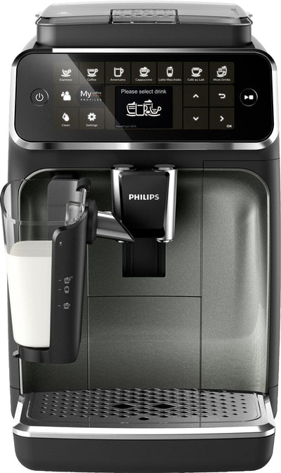 Se Philips espressomaskine EP434970 ❤ Stort online udvalg i Philips ❤ Hurtig levering: 1 - 2 Hverdage samt billig fragt ❤ Varenummer: ELG-196245 og barcode / Ean: 8710103938231 på lager - Udsalg på Espressomaskine - Over 454 design brands på udsalg