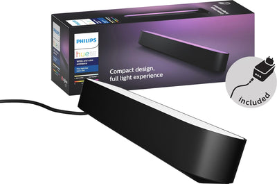 Se Philips Hue Play lysbar enkeltpakke (sort) ❤ Kæmpe udvalg i Philips HUE ❤ Hurtig levering: 1 - 2 Hverdage samt billig fragt - Varenummer: ELG-13732 og barcode / Ean: '8718696170717 på lager - tilbud på Lamper & belysning Spar op til 55% - Over 454 design brands på tilbud