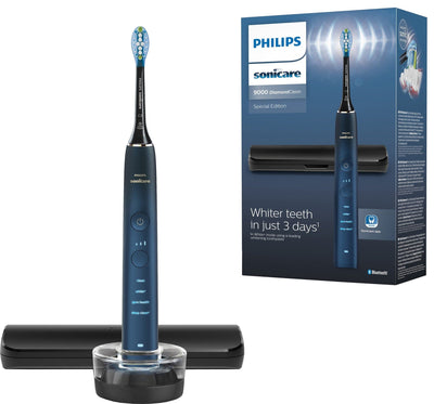 Se Philips Sonicare DiamondClean 9000 elektrisk tandbørste HX991188 (blå) ❤ Stort online udvalg i Philips ❤ Hurtig levering: 1 - 2 Hverdage samt billig fragt ❤ Varenummer: ELG-456943 og barcode / Ean: 8720689001007 på lager - Udsalg på Elektrisk tandbørste - Over 400 kendte brands på udsalg