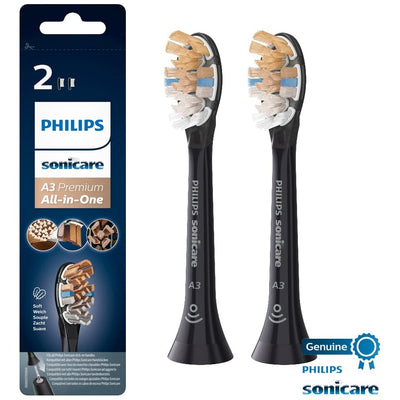 Se Philips Sonicare tandbørstehoved HX909211 (sort, 2-pak) ❤ Stort online udvalg i Philips ❤ Hurtig levering: 1 - 2 Hverdage samt billig fragt ❤ Varenummer: ELG-319158 og barcode / Ean: 8710103963547 på lager - Udsalg på Tandbørstehoveder - Over 785 kendte brands på udsalg