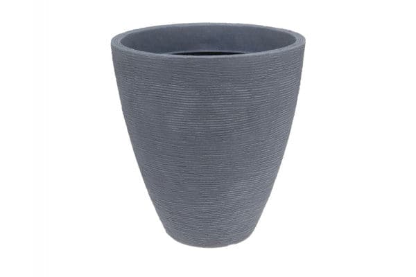 Se Plastkrukke m/riller - Ø:39|H:42 cm - Grå ❤ Stort online udvalg i Havemøbelland ❤ Hurtig levering: 1 - 2 Hverdage samt billig fragt ❤ Varenummer: HML-DK3196 og barcode / Ean: &