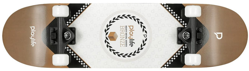 Se Playlife Heavy Metal Bronze Skateboard ✔ Kæmpe udvalg i  Playlife ✔ Hurtig levering: 1 - 2 Hverdage samt billig fragt - Varenummer: MMA-219086 og barcode / Ean: &