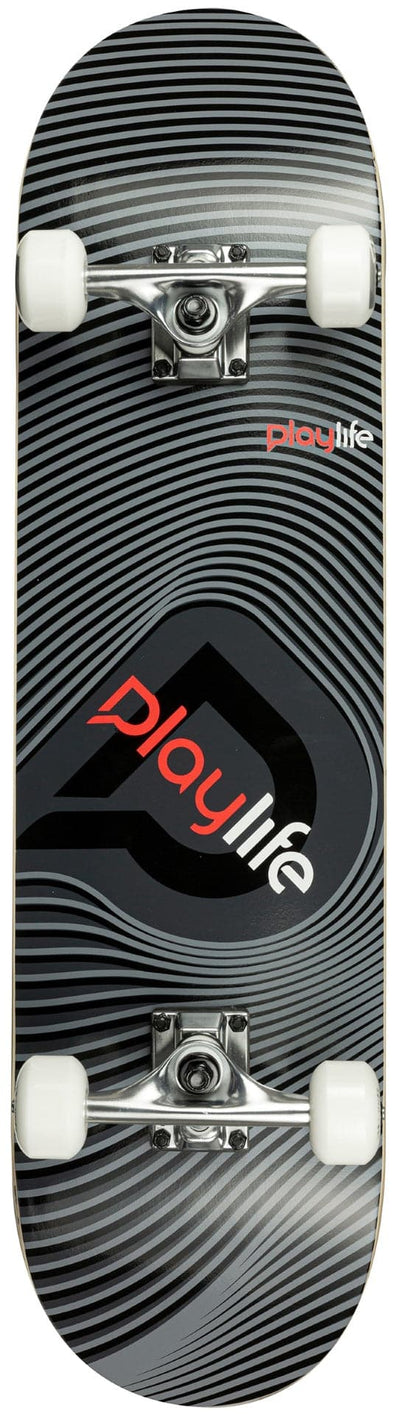 Se Playlife Illusion Grey Skateboard ✔ Kæmpe udvalg i  Playlife ✔ Hurtig levering: 1 - 2 Hverdage samt billig fragt - Varenummer: MMA-219056 og barcode / Ean: '4040333531082 på lager - Udsalg på Skateboards til børn Spar op til 57% - Over 785 kendte brands på udsalg