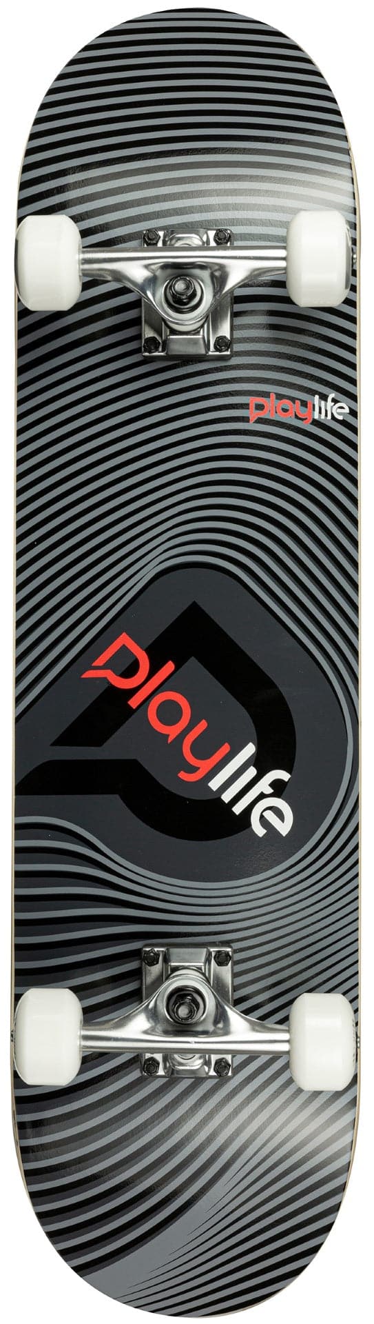 Se Playlife Illusion Grey Skateboard ✔ Kæmpe udvalg i  Playlife ✔ Hurtig levering: 1 - 2 Hverdage samt billig fragt - Varenummer: MMA-219056 og barcode / Ean: &