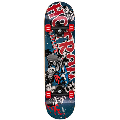 Se Playlife Illusion Hotrod Skateboard ✔ Kæmpe udvalg i  Playlife ✔ Hurtig levering: 1 - 2 Hverdage samt billig fragt - Varenummer: MMA-219103 og barcode / Ean: '4040333563588 på lager - Udsalg på Skateboards til børn Spar op til 64% - Over 785 kendte brands på udsalg