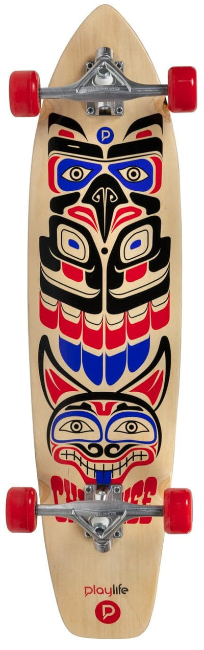 Se Playlife Longboard Cherokee Skateboard ✔ Kæmpe udvalg i  Playlife ✔ Hurtig levering: 1 - 2 Hverdage samt billig fragt - Varenummer: MMA-219060 og barcode / Ean: '4040333541456 på lager - Udsalg på Longboard Skateboards Spar op til 54% - Over 785 kendte brands på udsalg