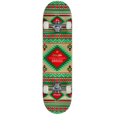 Se Playlife Tribal Anasazi Skateboard ✔ Kæmpe udvalg i  Playlife ✔ Hurtig levering: 1 - 2 Hverdage samt billig fragt - Varenummer: MMA-219111 og barcode / Ean: '4040333541425 på lager - Udsalg på Skateboards til børn Spar op til 58% - Over 785 kendte brands på udsalg
