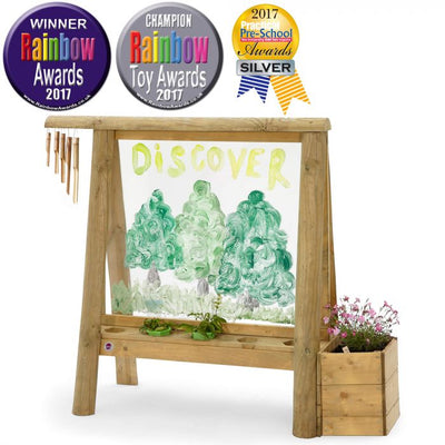 Se Plum Discovery Create Udendørs Staffeli til Børn ✔ Kæmpe udvalg i  Plum ✔ Hurtig levering: 1 - 2 Hverdage samt billig fragt - Varenummer: MMA-16527620 og barcode / Ean: '5036523062121 på lager - Udsalg på Legehuse, Træ Spar op til 54% - Over 785 kendte brands på udsalg