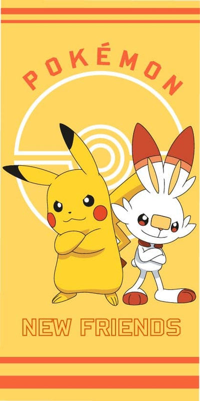 Se Pokemon New Friends Badehåndklæde - 100 procent bomuld ❤ Kæmpe udvalg i KopK ❤ Hurtig levering: 1 - 2 Hverdage samt billig fragt - Varenummer: MMA-2040403 og barcode / Ean: '5905742005571 på lager - Udsalg på Badehåndklæder til Børn Spar op til 53% - Over 454 design mærker på udsalg