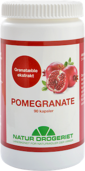 Stort online udvalg i Natur Drogeriet Pomegranate 90 kap. ❤ Natur Drogeriet ❤ Hurtig levering: 1 - 2 Hverdage og gratis fragt v/køb over 295 kr. GLS til pakkeshop ❤ Varenummer: HG-12765 og barcode / Ean: 5703137062822 på lager - Kæmpe udvalg i Sundhed - Over 454 design brands på udsalg