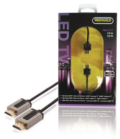 Se Ultra tyndt High Speed 4K HDMI 2.0 kabel med Ethernet - 2 m ❤ Stort online udvalg i Nedis ❤ Hurtig levering: 1 - 2 Hverdage samt billig fragt - Varenummer: CPD-NE55PROL1212 og barcode / Ean: '8717587054334 på lager - Udsalg på pc / mac tilbehør Spar op til 54% - Over 454 design brands på udsalg