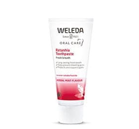 Stort online udvalg i Weleda Rathania Toothpaste 30 ml. ❤ Weleda ❤ Hurtig levering: 1 - 2 Hverdage og gratis fragt v/køb over 295 kr. GLS til pakkeshop ❤ Varenummer: HG-20734 og barcode / Ean: 4001638098083 på lager - Kæmpe udvalg i Personlig pleje - Over 300 kendte brands på udsalg