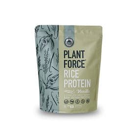 Stort online udvalg i Plantforce Risprotein vanilje 800g. ❤ Plantforce ❤ Hurtig levering: 1 - 2 Hverdage og gratis fragt v/køb over 295 kr. GLS til pakkeshop ❤ Varenummer: HG-12055 og barcode / Ean: 5712081104120 på lager - Kæmpe udvalg i Mad & drikke - Over 434 design brands på udsalg