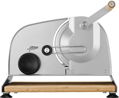 Se Ritter Piatto 5 madskæremaskine RIS107022 ❤ Stort online udvalg i Ritter ❤ Hurtig levering: 1 - 2 Hverdage samt billig fragt ❤ Varenummer: ELG-321103 og barcode / Ean: 4004822107226 på lager - Udsalg på Pålægsmaskine - Over 785 kendte brands på udsalg