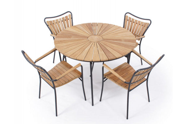Se Rørvig 110 cm Havemøbelsæt - Grå ❤ Stort online udvalg i KERNETEAK ❤ Hurtig levering: 1 - 2 Hverdage samt billig fragt ❤ Varenummer: HML-DK3008 og barcode / Ean: &