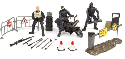 Se S.W.A.T. Action Figur 3-bigpack Type B 1:18 ✔ Kæmpe udvalg i World Peacekeepers ✔ Hurtig levering: 1 - 2 Hverdage samt billig fragt - Varenummer: MMA-199771272 og barcode / Ean: '018859771279 på lager - Udsalg på Militær Actionfigurer 9,5 cm Spar op til 61% - Over 434 design brands på udsalg