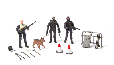 Se S.W.A.T. Action Figur 3-pack Type A 1:18 ✔ Kæmpe udvalg i World Peacekeepers ✔ Hurtig levering: 1 - 2 Hverdage samt billig fragt - Varenummer: MMA-199771031 og barcode / Ean: '018859771033 på lager - Udsalg på Militær Actionfigurer 9,5 cm Spar op til 54% - Over 434 design brands på udsalg