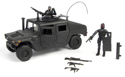 Se S.W.A.T. Humvee inkl. tilbehør og 2 figurer 1:18 ✔ Kæmpe udvalg i  World Peacekeepers ✔ Hurtig levering: 1 - 2 Hverdage samt billig fragt - Varenummer: MMA-19977123 og barcode / Ean: '018859771231 på lager - Udsalg på Militær Actionfigurer 9,5 cm Spar op til 55% - Over 1347 kendte brands på udsalg