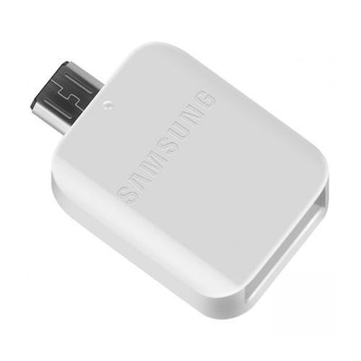 Se Original Samsung EE-UG930 mikroUSB til USB-A OTG adapter - Hvid ✔ Kæmpe udvalg i  Samsung ✔ Hurtig levering: 1 - 2 Hverdage samt billig fragt - Varenummer: CPD-CL6610754 og barcode / Ean: '8595642222061 på lager - Udsalg på MasterCategory/Lydadapter mikroUSB Spar op til 67% - Over 424 kendte brands på udsalg