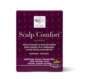 Se New Nordic Scalp Comfort 120 kaps. ❤ Kæmpe udvalg i New Nordic ❤ Hurtig levering: 1 - 2 Hverdage samt billig fragt - Varenummer: HG-45943 og barcode / Ean: '5021807006304 på lager - Udsalg på Sundhed Spar op til 56% - Over 454 kendte brands på udsalg